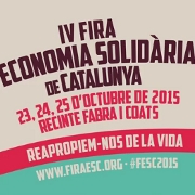 COMSOC ESTARÀ PRESENT A LA FIRA D'ECONOMIA SOLIDÀRIA DE CATALUNYA 2015 